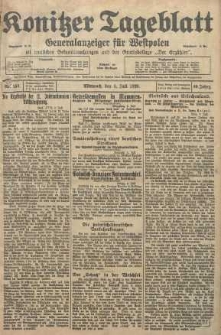 Konitzer Tageblatt.Amtliches Publikations=Organ, nr150