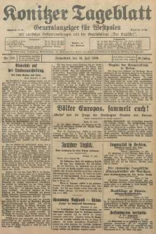 Konitzer Tageblatt.Amtliches Publikations=Organ, nr159