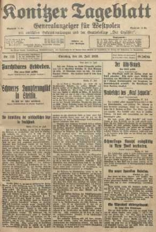 Konitzer Tageblatt.Amtliches Publikations=Organ, nr172