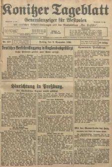 Konitzer Tageblatt.Amtliches Publikations=Organ, nr258