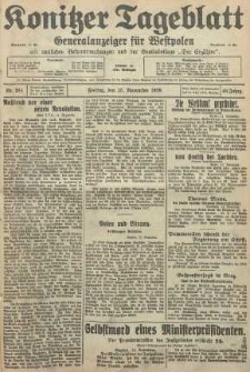 Konitzer Tageblatt.Amtliches Publikations=Organ, nr264