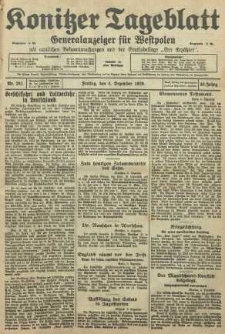 Konitzer Tageblatt.Amtliches Publikations=Organ, nr282