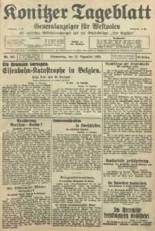 Konitzer Tageblatt.Amtliches Publikations=Organ, nr287