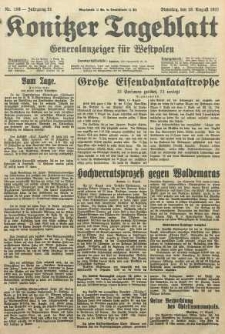 Konitzer Tageblatt.Amtliches Publikations=Organ, nr188