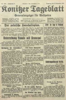 Konitzer Tageblatt.Amtliches Publikations=Organ, nr259