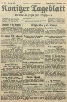 Konitzer Tageblatt.Amtliches Publikations=Organ, nr282