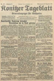 Konitzer Tageblatt.Amtliches Publikations=Organ, nr290