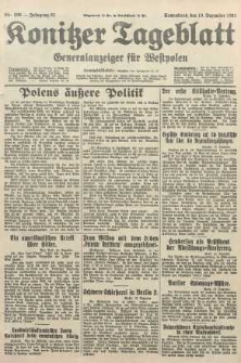 Konitzer Tageblatt.Amtliches Publikations=Organ, nr293