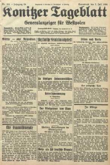 Konitzer Tageblatt.Amtliches Publikations=Organ, nr152