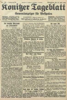 Konitzer Tageblatt.Amtliches Publikations=Organ, nr158