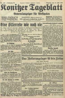 Konitzer Tageblatt.Amtliches Publikations=Organ, nr159