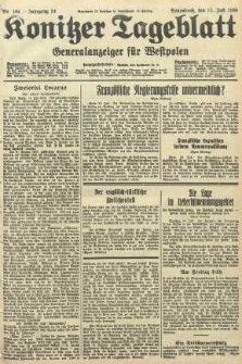 Konitzer Tageblatt.Amtliches Publikations=Organ, nr164