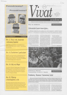 Vivat Academia, 2000, nr 7 (31)