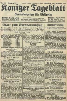 Konitzer Tageblatt.Amtliches Publikations=Organ, nr205