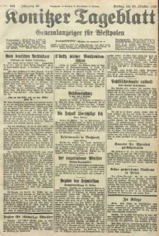 Konitzer Tageblatt.Amtliches Publikations=Organ, nr246