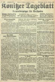 Konitzer Tageblatt.Amtliches Publikations=Organ, nr250