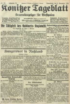 Konitzer Tageblatt.Amtliches Publikations=Organ, nr252