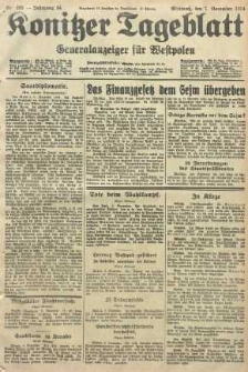 Konitzer Tageblatt.Amtliches Publikations=Organ, nr255