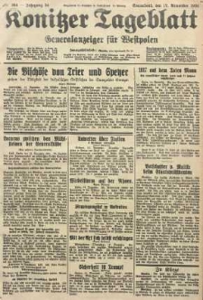 Konitzer Tageblatt.Amtliches Publikations=Organ, nr264