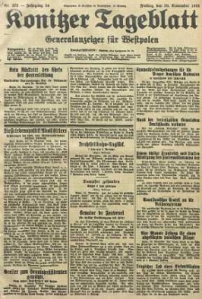 Konitzer Tageblatt.Amtliches Publikations=Organ, nr275