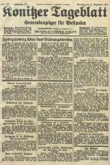 Konitzer Tageblatt.Amtliches Publikations=Organ, nr277