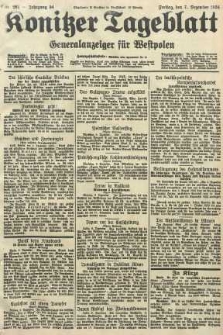 Konitzer Tageblatt.Amtliches Publikations=Organ, nr281