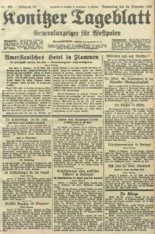 Konitzer Tageblatt.Amtliches Publikations=Organ, nr285