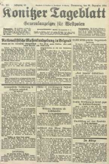 Konitzer Tageblatt.Amtliches Publikations=Organ, nr291