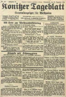 Konitzer Tageblatt.Amtliches Publikations=Organ, nr297