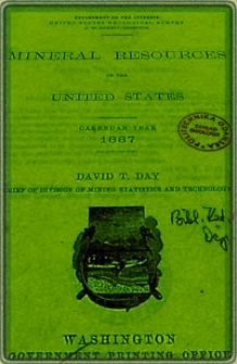 Mineral Resources of the United States 1887