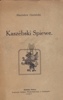 Kasz&euml;bski Spiewe