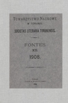 Fontes. 12, 1908