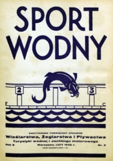 Sport Wodny, 1932, nr 2