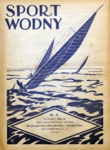 Sport Wodny, 1932, nr 3