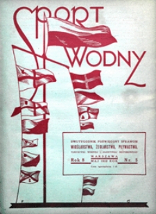 Sport Wodny, 1932, nr 5