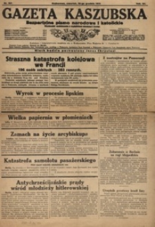 Gazeta Kaszubska 1933, nr 297 (28 grudnia)