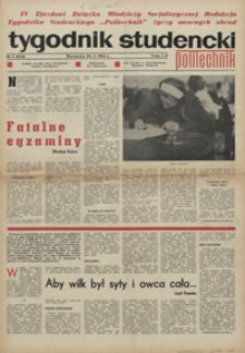 Tygodnik studencki "Politechnik", 1968, nr 4 (388)