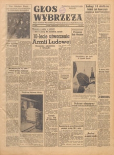 Głos Wybrzeża : organ Komitetu Wojew&oacute;dzkiego Polskiej Zjednoczonej Partii Robotniczej, 1954.01.28 nr 23