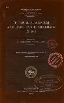 Mineral Resources of the United States 1919 Part 2: [1], 4-7, 10-12, 16-35