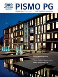 Pismo PG : Forum Społeczności Akademickiej, 2015, R. 22, Nr 6 (Czerwiec)