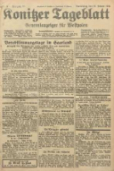 Konitzer Tageblatt.Amtliches Publikations=Organ, nr8