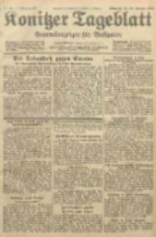 Konitzer Tageblatt.Amtliches Publikations=Organ, nr19
