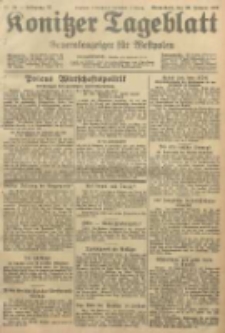 Konitzer Tageblatt.Amtliches Publikations=Organ, nr22