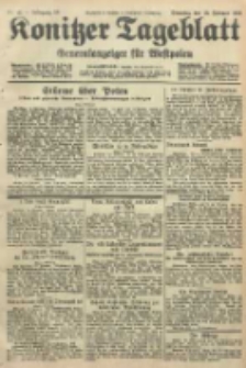 Konitzer Tageblatt.Amtliches Publikations=Organ, nr41