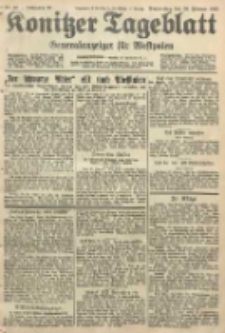 Konitzer Tageblatt.Amtliches Publikations=Organ, nr49