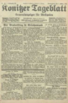 Konitzer Tageblatt.Amtliches Publikations=Organ, nr55