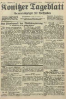 Konitzer Tageblatt.Amtliches Publikations=Organ, nr73
