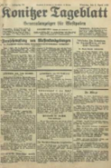 Konitzer Tageblatt.Amtliches Publikations=Organ, nr77