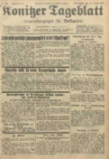 Konitzer Tageblatt.Amtliches Publikations=Organ, nr98