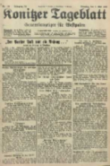 Konitzer Tageblatt.Amtliches Publikations=Organ, nr105